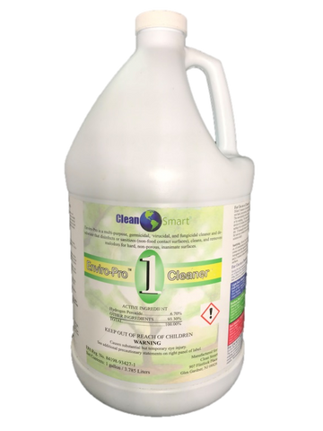 EnviroPro EPA Registered Disinfectant, Fungicidal, Virucidal, Sanitizer (Concentrate)