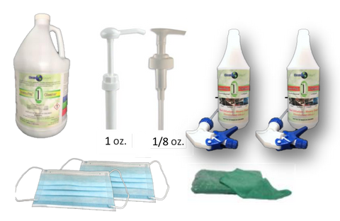 Enviro-Pro 1-Gallon Disinfectant Starter Kit