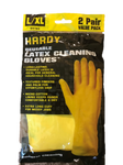 Reusable Latex Cleaning Gloves 2 Pairs/pack (either S/M or L/XL)